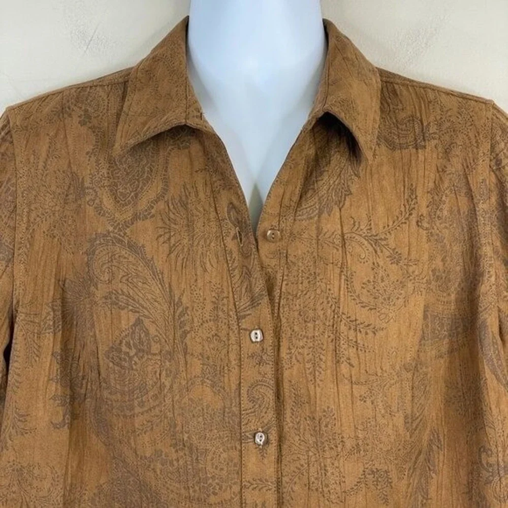 Vintage Sueded Jacket Shacket XLarge Western Country Cowgirl Top Earthy Neutral